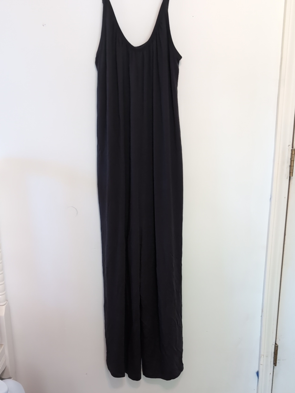 UpWest Black Loose Fit Jersey Jumper Overalls Size Small